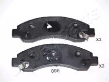 Передние тормозные колодки PA006AF JAPANPARTS