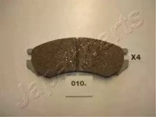 Передние тормозные колодки PA010AF JAPANPARTS