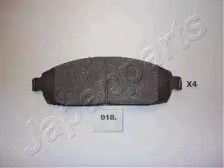 Колодки передние PA018AF JAPANPARTS