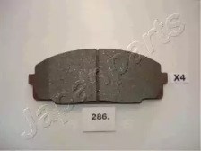 Колодки передние PA286AF JAPANPARTS