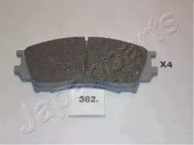 Колодки тормозные дисковые комплект PA382AF JAPANPARTS
