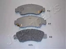 Колодки тормозные дисковые комплект PA425AF JAPANPARTS