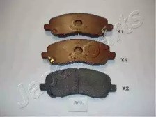 Колодки тормозные передние дисковые PA501AF JAPANPARTS
