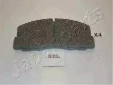 Колодки тормозные дисковые комплект PA525AF JAPANPARTS