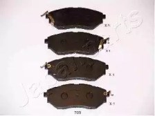 Колодки тормозные PA709AF JAPANPARTS