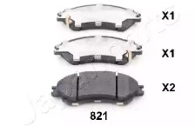 JAPANPARTS PA821AF Передние тормозные колодки в наличии Сумы