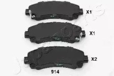 JAPANPARTS PA914AF Колодки тормозные передние дисковые в наличии Ровно