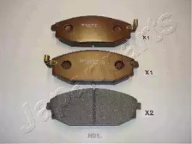 Колодки тормозные PAH01AF JAPANPARTS