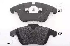 Колодки тормозные дисковые комплект PAL00AF JAPANPARTS