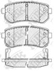 Комплект задних колодок PN0436 NIBK