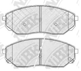 NIBK PN0441 Колодки тормозные передние дисковые в наличии Ужгород