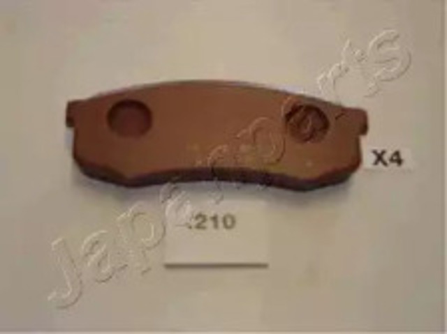 Колодки тормозные дисковые комплект PP210AF JAPANPARTS