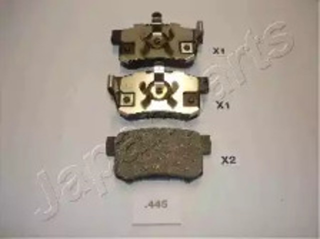 Задние колодки PP445AF JAPANPARTS