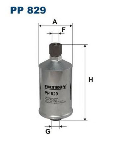Топливный фильтр PP829 FILTRON