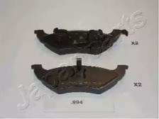 Колодки гальмові задні, дискові PP994AF Japan Parts