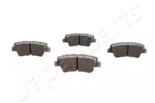 Комплект задних колодок PPK06AF JAPANPARTS