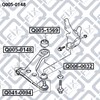 Сайлентблок нижний передней подвески Q0050148 Q-FIX