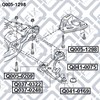 Сайлентблок нижний передней подвески Q0051298 Q-FIX