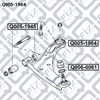 Сайлентблок нижний передней подвески Q0051964 Q-FIX