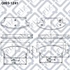 Колодки тормозные дисковые комплект Q0931241 Q-FIX