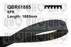 Серпантинный ремень QBR61885 QUINTON HAZELL