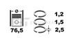 Кольца поршневые STD на 1 цилиндр R1005400 ET ENGINETEAM