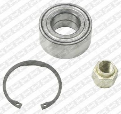 Комплект подшипника ступицы колеса R15917 SNR