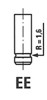 Выпускной клапан двигателя R4169RCR FRECCIA