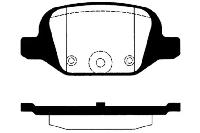 Задние дисковые колодки RA06090 RAICAM