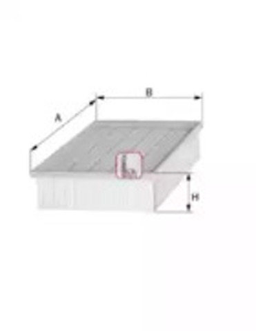 Элемент воздушного фильтра S1102A SOFIMA
