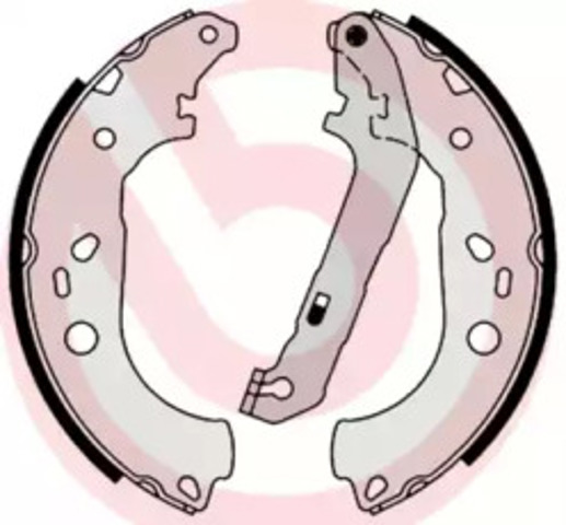 Барабанные колодки S24534 BREMBO