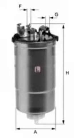 Фильтр тонкой очистки топлива S4428NR SOFIMA
