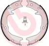 Барабанные тормозные колодки S54519 BREMBO