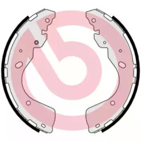Задние барабанные тормозные колодки S56547 BREMBO