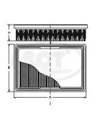 Фильтр воздушный SB226 SCT