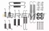 Комплект монтажный задних барабанных колодок SK0712 BREMSI
