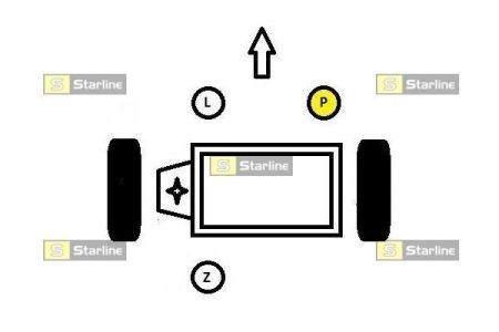 Правая опора двигателя SM0016 STARLINE