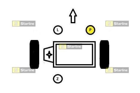 Гидроопора двигателя правая SM0289 STARLINE