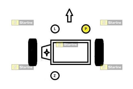 Гидроопора двигателя правая SM0607 STARLINE