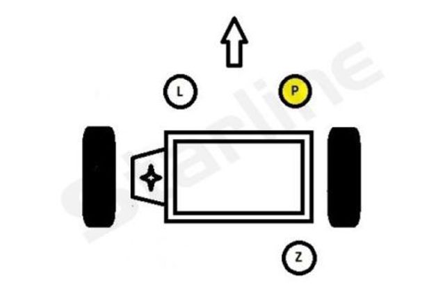 Подушка (опора) двигателя, правая верхняя SM0793 STARLINE