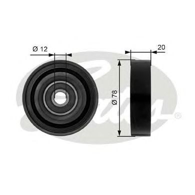 GATES T36086 Натяжной ролик в наличии Днепр