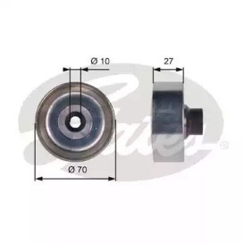 Паразитный ролик приводного ремня T36361 GATES