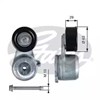 Натяжная планка поликлинового ремня T39360 GATES