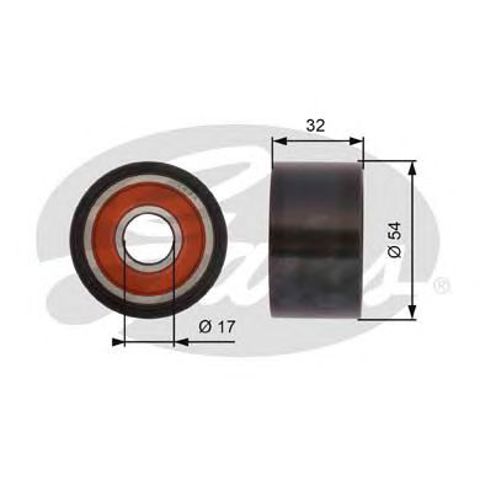 Паразитный ролик ГРМ T42167 GATES