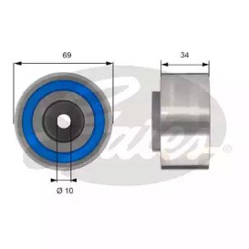 Ведуший ролик ГРМ Peugeot 607