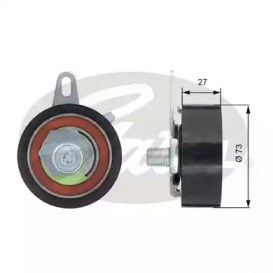Ролик натяжителя ремня ТНВД T43036 GATES