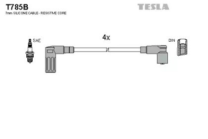 Бронепровода T785B TESLA