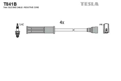 Комплект электропроводки T841B