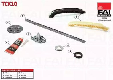 Комплект цепи TCK10 FAI
