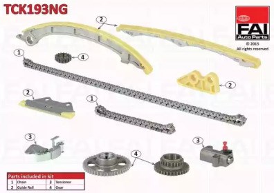 Комплект цепи TCK193NG FAI